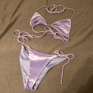 Superdown X Chantal Jefferies Violet Bikini